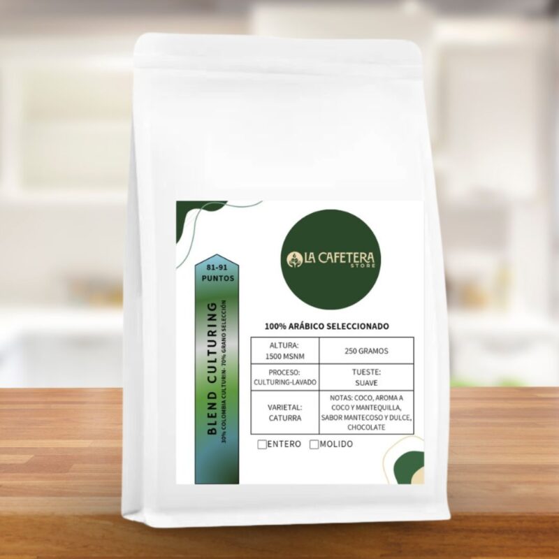 Café Blend Colombia 30% - Bolivia 70% 91-81